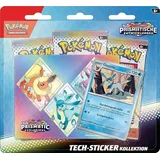 Pokémon POKEMON 10532 PKM KP08.5 Pokémon Tech-Sticker-Kollektion - Karmesin & Purpur - Prismatische Entwicklungen, sortiert