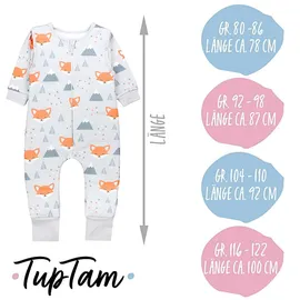 TupTam Baby Schlafsack Fuchs im Winter 116/122