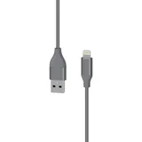 Xlayer USB zu Lightning-Kabel USB-C Male Apple Lightning 1.5 m grau