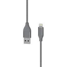 Xlayer USB zu Lightning-Kabel USB-C Male Apple Lightning 1.5 m grau