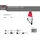 F2 Windsurf Segel Rodeo 4 qm rot