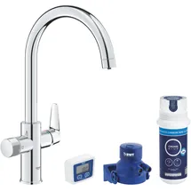 Grohe Blue Pure StartCurve Starter Set mit Mini Aktivkohlefilter Chrom (30593000)