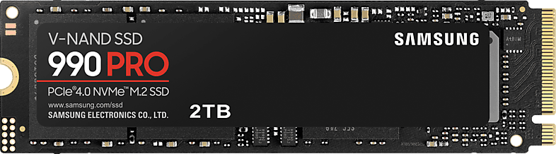 SAMSUNG 990 PRO Festplatte, 2 TB SSD M.2 via NVMe, intern