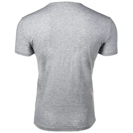 Emporio Armani Herren T-Shirt, 2er Pack - BOLD MONOGRAM, Rundhals, Fitted Fit, Stretch Cotton Schwarz/Grau XL