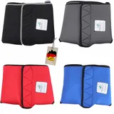 Nature Pet Läufigkeitshose für Hündinnen - Hundewindel für Rüden - Kein lästiges Einfädeln der Rute - Inkontinenz Hundehöschen (S-L-Grau)