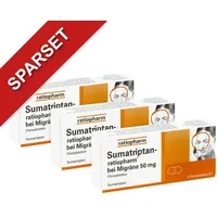 Ratiopharm Sumatriptan-ratiopharm Bei Migräne 50 Mg Filmtabletten