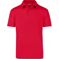 James & Nicholson Poloshirt JN024, - 3XL - red