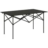 Outsunny Campingtisch Klapptisch Schwarz