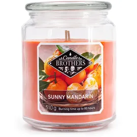 Candle BROTHERS Sunny Mandarin Duftkerze 510 g orange