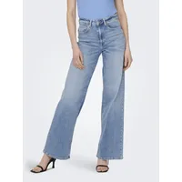 Only ONLMADISON BLUSH HW Wide DNM CRO371 NOOS Blue/Light Blue Denim M(38)/32