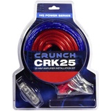 Crunch CRK25 Car HiFi Endstufen-Anschluss-Set 25mm2