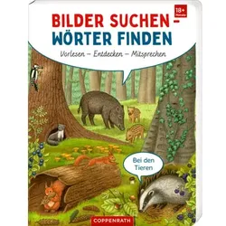 Coppenrath Bilder suchen - Wörter finden: Bei den Tieren (BuchBONUS)