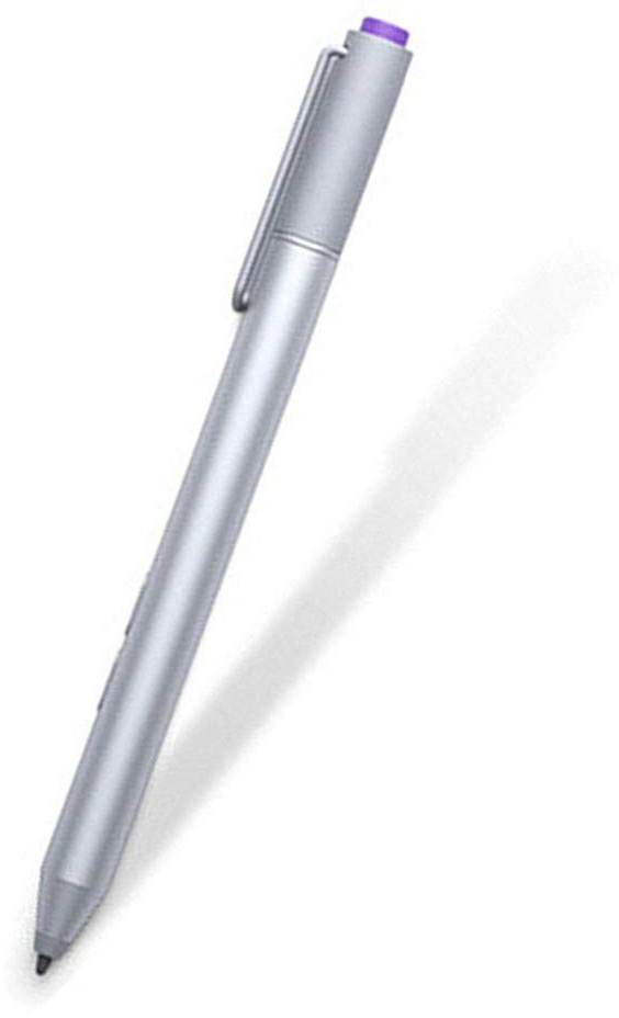 Surface Pro 3 4 5 6 S Pen, Eingabestift Kompatibel für Microsoft Surface Pro 3 4 5 6 Stylus Pen Bluetooth, Go, Book Ersatzstift S Pen Silber