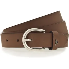 Mustang Damengürtel Leder 2,5 cm Braun 90