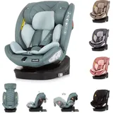 Chipolino Kindersitz Volare i-Size Isofix, drehbar, SPS, Top Tether grün