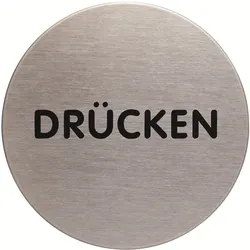 Durable PICTO - Schild - drücken - rund - 65 mm (Durchmesser)
