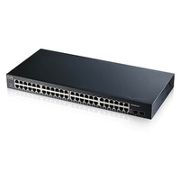 ZyXEL GS1900 Rackmount Gigabit Smart Switch, 48x RJ-45, 2x SFP (GS1900-48-EU0101F / GS1900-48-GB0101F)