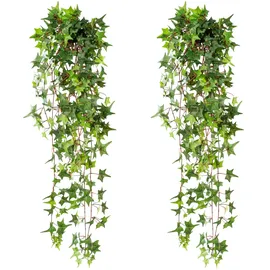 Creativ green Kunstranke Ranke Efeu, Creativ green, Höhe 90 cm, in schöner Größe grün
