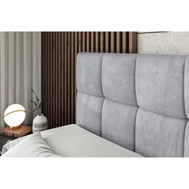 altdecor BOXBETT RICAR-Z - 160 x 200 - H4 - Hellgrau