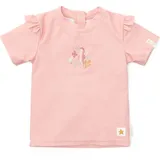 Little Dutch Bade-T-Shirt kurzarm Rüschen Seahorse Pink gr. 86/92 | Little Dutch