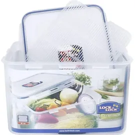 Lock & Lock Vorratsdose rechteckig blau 29,5 x 23 x 18,5 cm 9 l