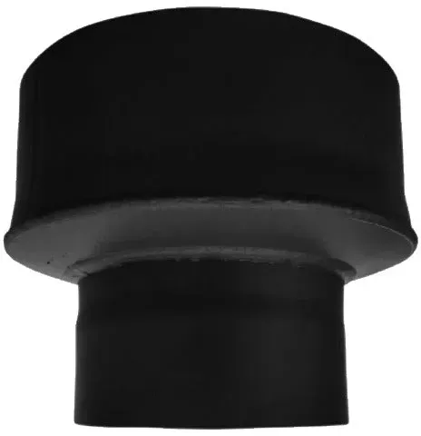 Bertrams Reduktionsstutzen / senotherm® UHT-HYDRO / Segmente -  120 W - 180 E - schwarz