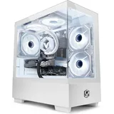 Vibox IV-550 Gaming PC Set Komplett - AMD Ryzen 7 5700X 4,6 GHz - Nvidia RTX 5060 Ti 8 GB - 16 GB RAM - 1 TB SSD - Windows 11 - WiFi 6 + Bluetooth 5.4 - Weiß
