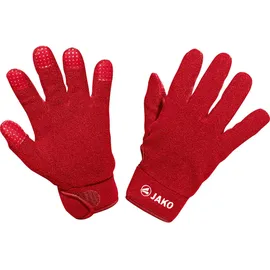 Jako Feldspielerhandschuhe Fleece rot 10