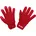 Feldspielerhandschuhe Fleece rot 10