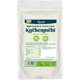 Locawo High Protein & Low Carb* Kuchenmehl | Mehlersatz | 300g