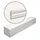 NMC Noel MARQUET Nmc Ma11-box DOMOSTYL Türumrandungen 1 Karton Set mit 5 Leisten 10 m Weiß