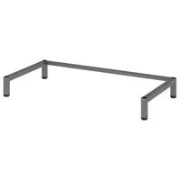 Hjh OFFICE PRO FlexWall | Metallsockel - Graphit