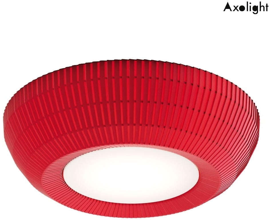 Axolight Deckenleuchte BELL 060, 2x E27, IP20, rot AXO-PLBEL060E27RSXX