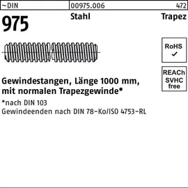 F. REYHER Nchfg. GmbH & Co. KG Gewindestange DIN 975 Trapezgewinde TR 40 x 7 x 1000 mm 1 Stück