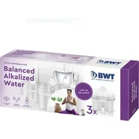 BWT Balanced Alkalized Wasserfilterkartusche 3er Pack