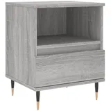 vidaXL Nachttisch Grau Sonoma 40x35x50 cm Holzwerkstoff