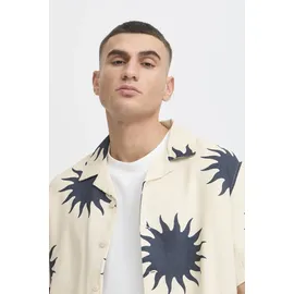 !Solid Leinenhemd SDPargav beige L