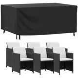 vidaXL Gartenmöbel-Abdeckung Schwarz 172x113x73 cm Wasserdicht 420D