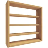 VCM Esaldi Küchenregale 40 cm 4 Ablagen Buche dekor.