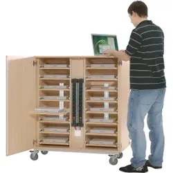 Aufbewahrungsschrank für Laptops