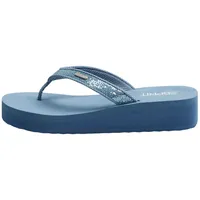 ESPRIT Damen Beach Flipflop, 430 Blue 1, 41 EU - 41 EU