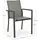 BIZZOTTO Konnor Gartenstuhl 56 x 56 x 88 cm grau
