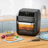 GOURMETmaxx Heißluft-Ofen 13606 12 l 1700W Schwarz