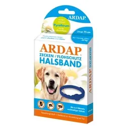 ARDAP Zecken- & Floh-Halsband für Hunde L