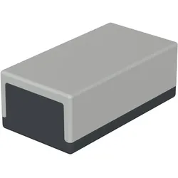 Bopla E 440, Schutz des Rack-Gehäuses, Graphit, Hellgrau, Polystyrol (PS), IP40,