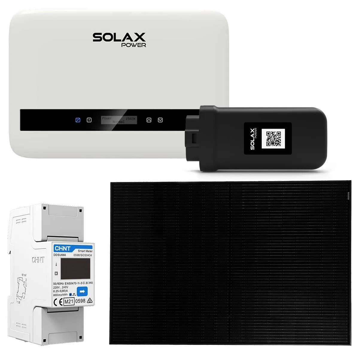 SolaX 3kWp Mini 0% MwSt §12 III UstG PV-Anlage mit X1 Boost 3,0kW und 3200W Sola...