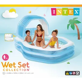 Intex Rechteckiges Aufblasbares Schwimmbad 229 x 191 x 135 cm (57186NP)