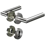 OGRO Rosettengarnitur CORE+8906 8mm/6501/6612 PZ Edelstahl Silber