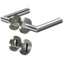 OGRO Rosettengarnitur CORE+8906 8mm/6501/6612 PZ Edelstahl Silber