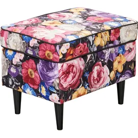 ed exciting design Hocker Laurel 100% Polyester 63 x 43 x 42 cm Bunt